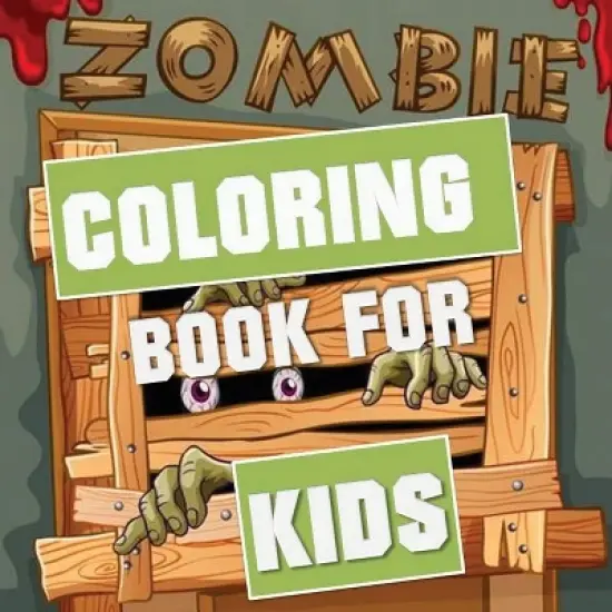 Zombie Coloring Book for Kids - by  Blue Digital Media Group (Paperback) image {1}