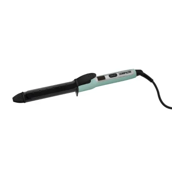 Cosmopolitan Ceramic 1-In. Hair Curler (Blue and Silver) image {1}