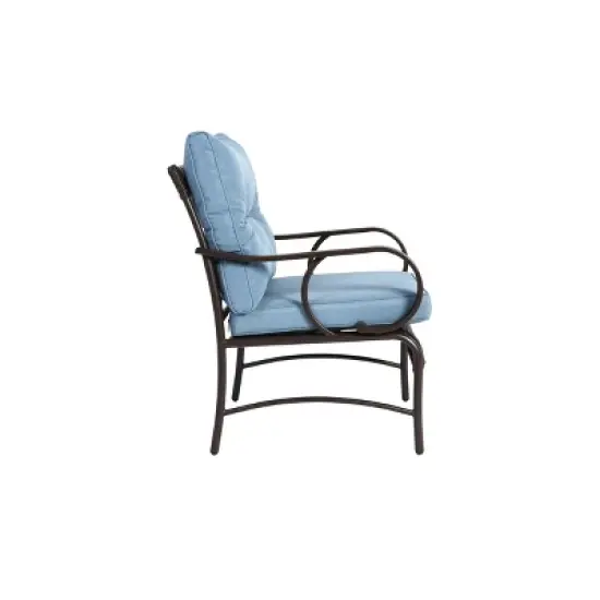 FIONECA 3-Piece Outdoor Patio Set - Modern Rattan Wicker Conversation Set with Two Chairs and Coffee Table image {7}