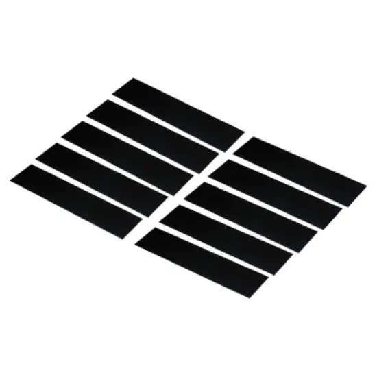 Unique Bargains DIY Laser Printing Personalized Blank Engraving Name Plate 10 Pcs image {6}