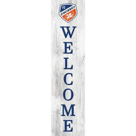 MLS FC Cincinnati 48" Welcome Leaner image {3}