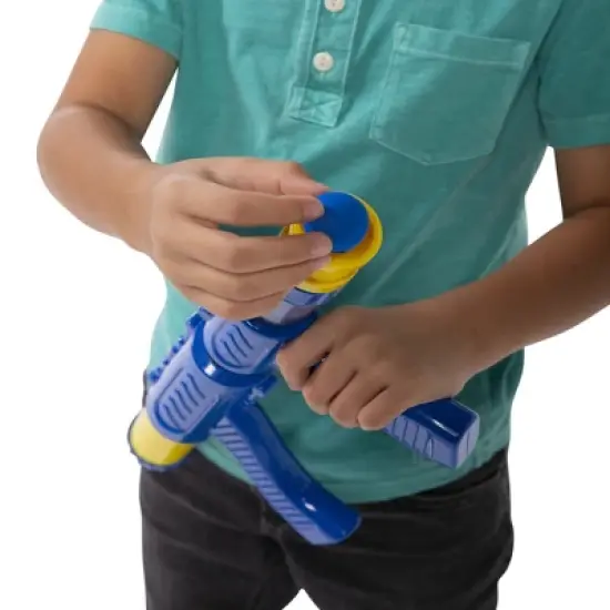 HearthSong Set of Two 17"L Easy-to-Load Ball-Firing Battle Blasters with 24 Soft Foam Balls image {2}