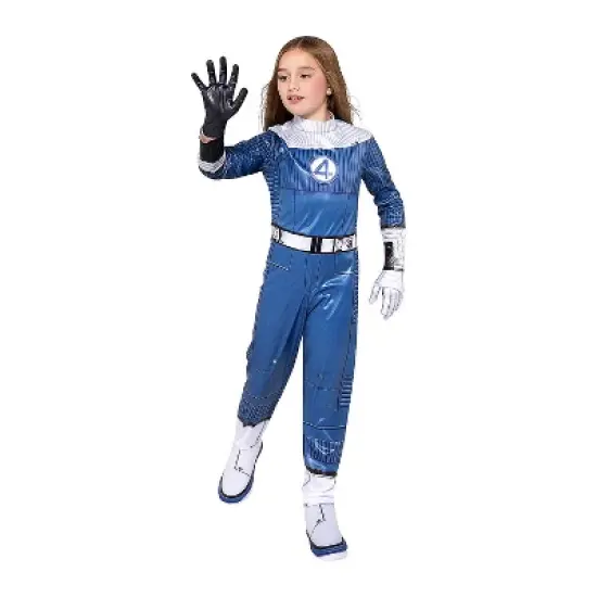 Marvel Girl's Fantastic Four Halloween Costume Jumpsuit 5pc image {1}