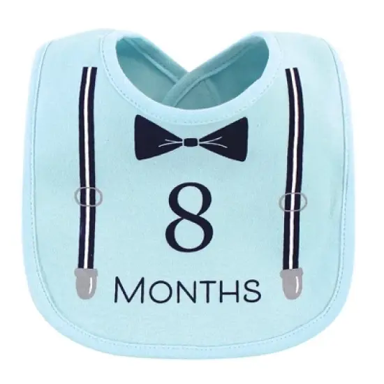 Hudson Baby Infant Boy Cotton Bibs 13pk, Ladies I Have Arrived, One Size image {8}
