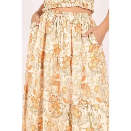 Petal and Pup Womens Leo Maxi Skirt image {2}