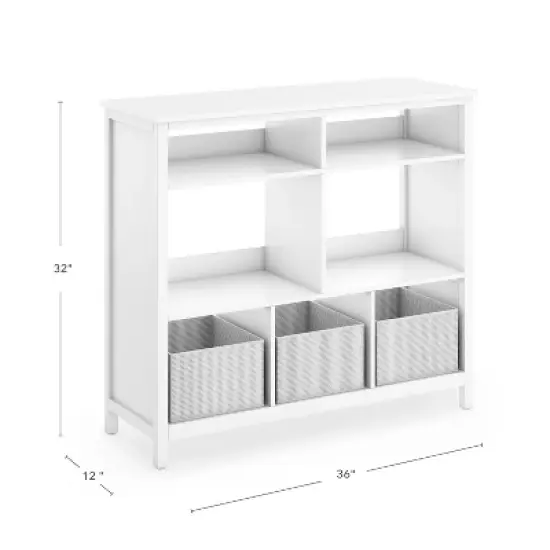 Martha Stewart Kids' Jr. Bookcase with Bins image {5}