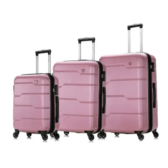 DUKAP Rodez Lightweight 3pc Hardside Luggage Set image {20}