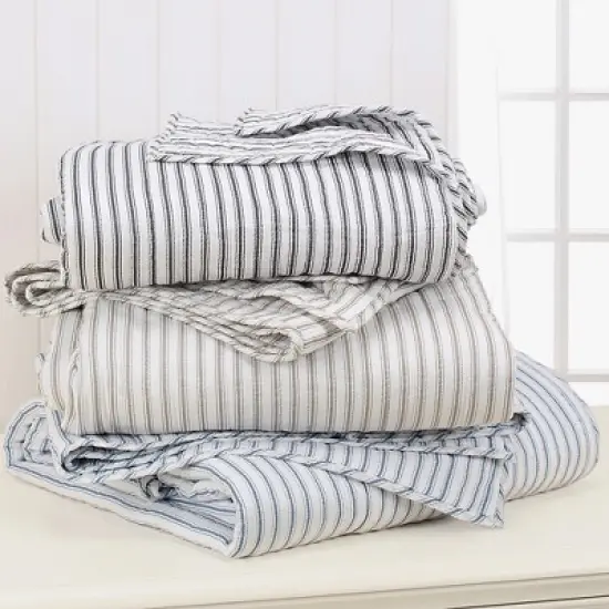 Tobago Stripe Quilt Set - Levtex Home image {4}