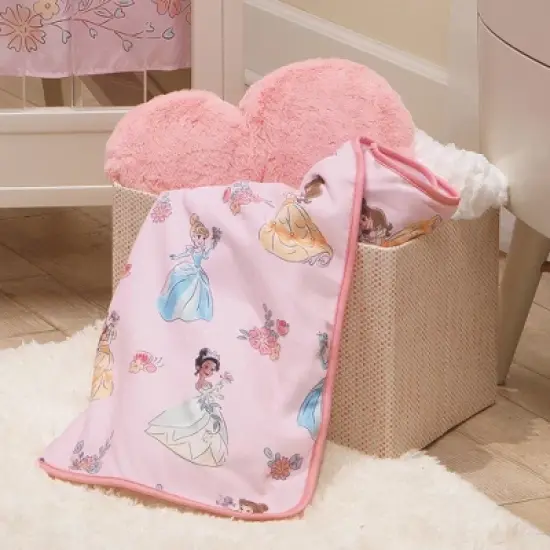 Lambs & Ivy Disney Baby Princesses Baby Blanket image {5}