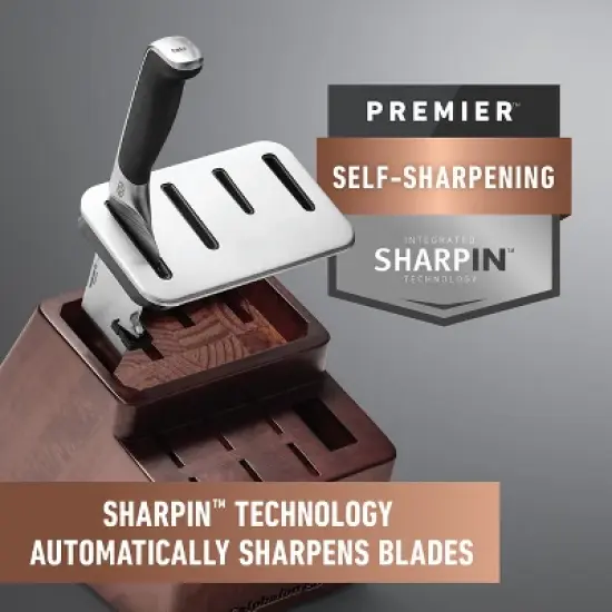 Calphalon Premier SharpIN Knife Set with Sharpening Knife Block image {3}