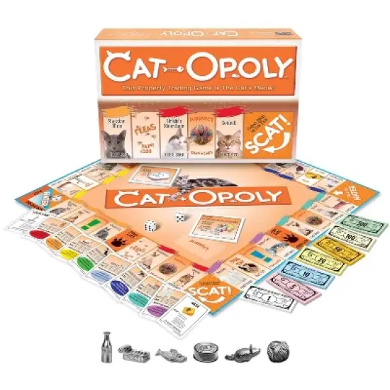 Late for the Sky: CAT-Opoly Monopoly Board Game image {6}
