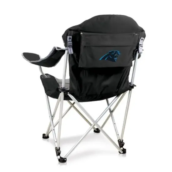 NFL Carolina Panthers Reclining Camp Chair with Head Support image {4}