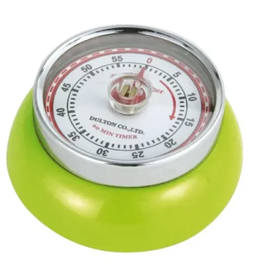 Zassenhaus Magnetic Retro 60 Minute Kitchen Timer, 2.75-Inch image {8}