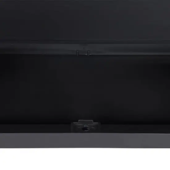 vidaXL Outdoor Storage Cabinet Grey and Black Polypropylene Medium image {9}