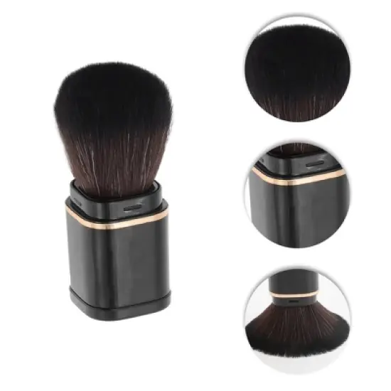 Unique Bargains Retractable Square Cosmetic Brush 1 Pc image {2}