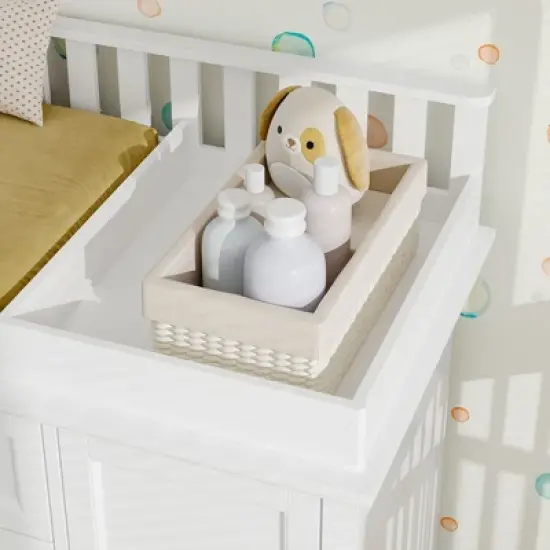 FUFU&GAGA Multi - Functional Changing Table Dresser: Ample Storage,Toxic - Free &ndash; Ideal for Baby Care image {11}