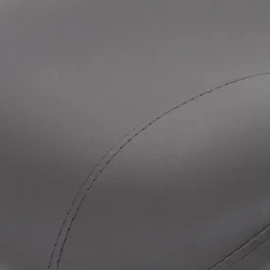 HOMCOM Ergonomic Rolling Saddle Stool PU Leather Hydraulic Spa Stool Height Adjustable Swivel Drafting Medical Salon Chair image {6}