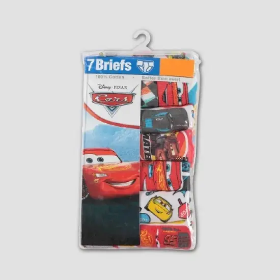 Toddler Boys' Cars 7pk Underwear 4T image {2}