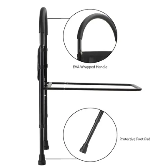 Topteng Safe Bed Rail, Mobility Aid Guard for Seniors & Disabled image {3}