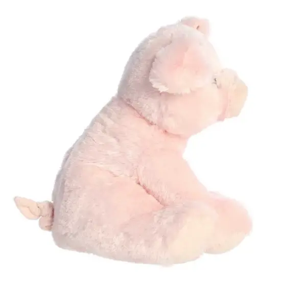 Aurora Medium Pig Cuddly Stuffed Animal Pink 12" image {2}