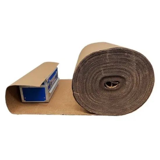 UOFFICE Corrugated Wrap 30" x 250' x 1/8" Thick - B Flute Cardboard Wrap image {7}
