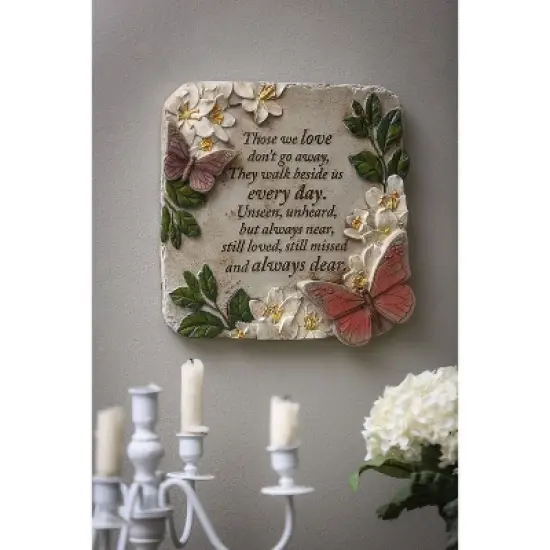 Evergreen Those We Love Butterflies Garden Stone image {8}