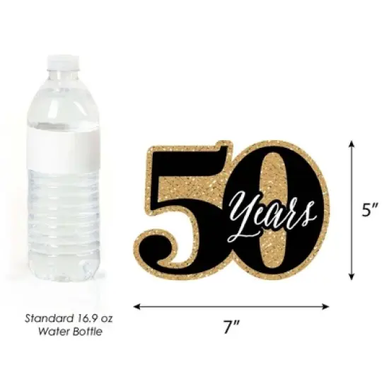 Big Dot of Happiness We Still Do - 50th Wedding Anniversary - Decorations DIY Anniversary Party Essentials - Set of 20 image {3}