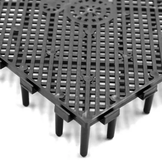 Unique Bargains Plastic Separation Board filter Grid Plate Aquarium Accessories Black 3 Pcs image {3}