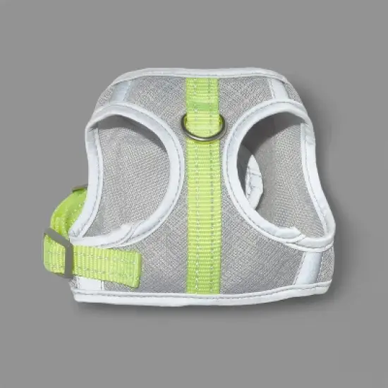 Reflective Basic Mesh Dog Harness - Gray - Boots & Barkley&trade; image {3}