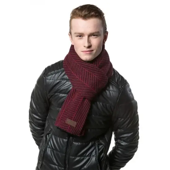 Gallery Seven | Men's Soft Knit Winter Scarf image {8}