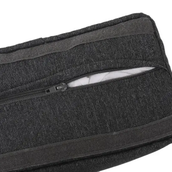 Aviara 2pc Aluminum Patio Loveseat & Coffee Table Set - Gray - Christopher Knight Home image {8}