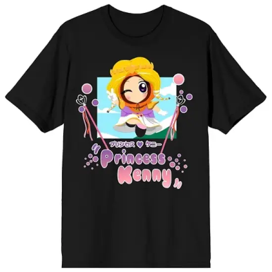 South Park Princess Kenny Men's Black Short Sleeve Crew Neck Tee image {3}