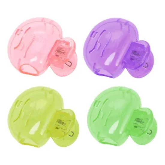 Unique Bargains Fish-shaped Toothbrush Covers 4 Pcs image {13}