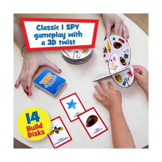 Briarpatch I SPY Build & Seek Board Game: Educational Patterns, For 2-4 Players, Includes Cards & Instructions image {7}