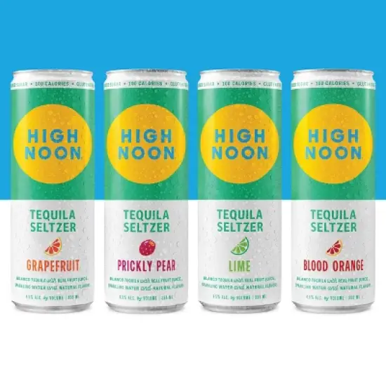 High Noon Tequila Seltzer Variety Pack - 8pk/355ml Cans image {8}