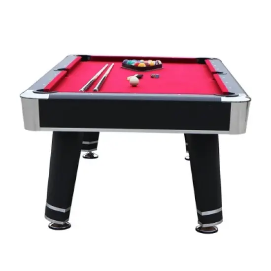 Hathaway Jupiter 7' Pool Table - Black image {5}
