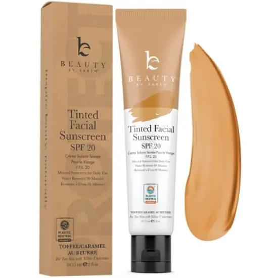 Beauty by Earth Tinted Facial Sunscreen SPF 20 image {12}