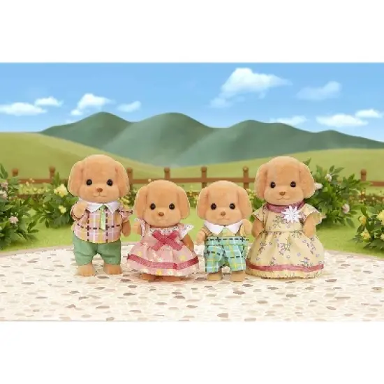 Calico Critters Toy Poodle Family image {3}