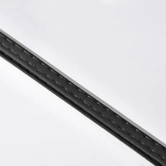 WeChef 10 Pack Restaurant Menu Covers 8.5 x 11" Book Style 4 Pages 6 Views Cafe Black image {3}