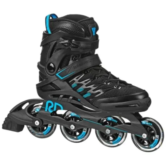 Roller Derby Aerio Q-84 Men's Inline Skate - Black/Blue image {10}