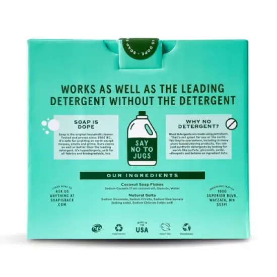 Ingredients Matter Fragrance Free Laundry Soap Powder - 36oz image {3}