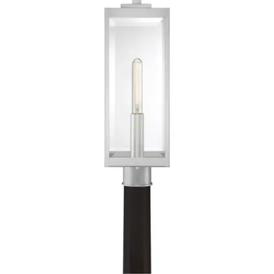 Quoizel Lighting Westover 1 - Light Post Light in  Stainless Steel image {2}