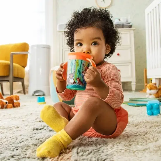 Munchkin Miracle 360&deg; WildLove Trainer Cup 6oz - 2pk - Tiger/Rhino image {2}