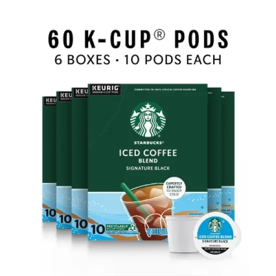 Starbucks Iced Black Coffee - 60ct image {2}