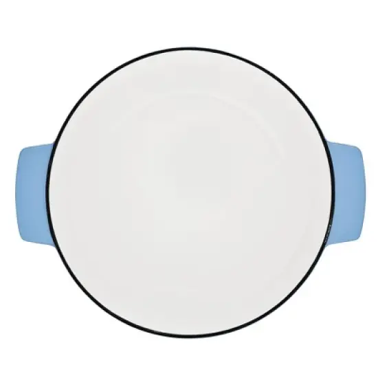 KitchenAid 6qt Enameled Cast Iron Induction Dutch Oven Blue Velvet image {12}