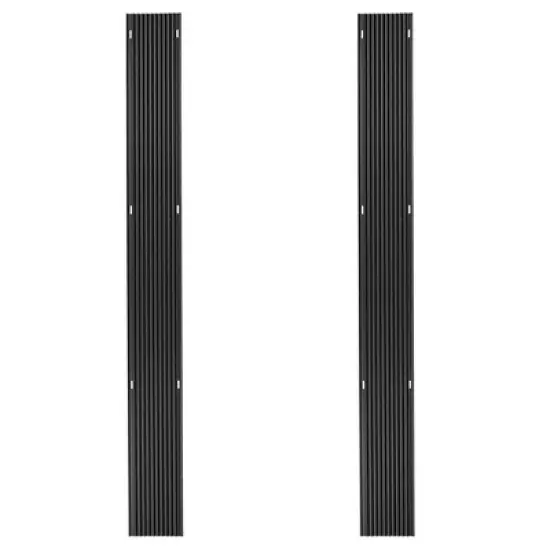 Black Ice 5-Foot Snowmobile Trailer Ski Guides for Friction-Free Loading image {4}
