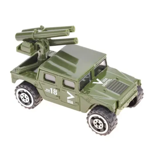 Insten Army Military Vehicle Playset Die-Cast Metal Model Toy, 3 in image {4}