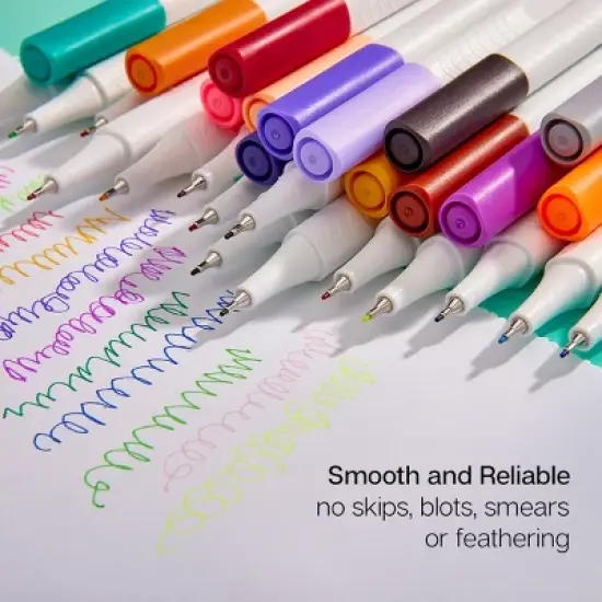 KINGART Fine Line Pens 24 Colors image {5}