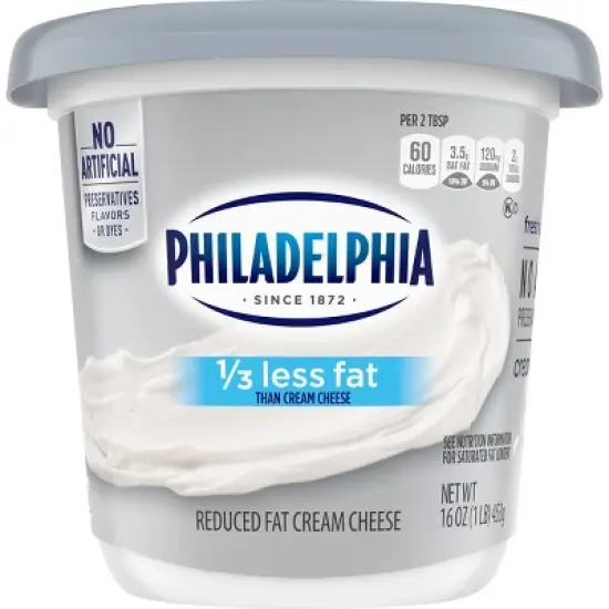 Philadelphia Reduced Fat Cream Cheese Spread - 16oz image {9}