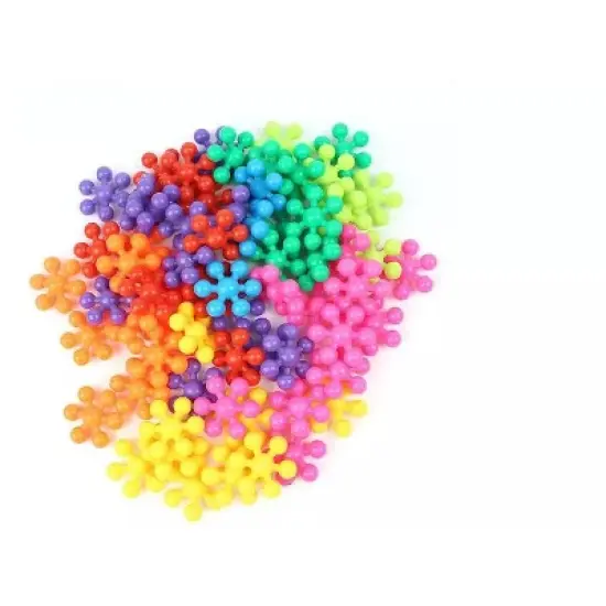 Link 200 Piece Set Interlocking Building Block Stem Educational Creativity Toy for Preschool Kids 3+ - Multi image {3}